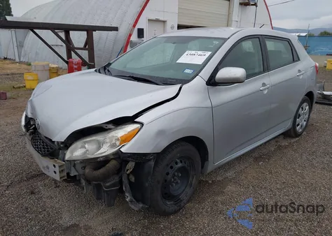 2010 Toyota Corolla Matrix из США, поврежденный, VIN 2T1KU4EE2AC219140